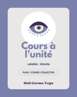 Miniature Produit Woo - Cours à l'unité - Holi Carma Yoga