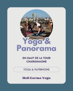 Yoga & Panorama / Tour Charlemagne