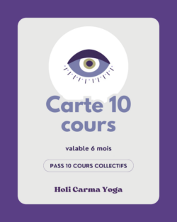 Miniature Produit Woo - Pass 10 cours - Holi Carma Yoga