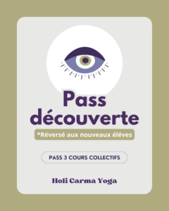 Miniature produit - Pass découverte 3 cours - Holi Carma Yoga