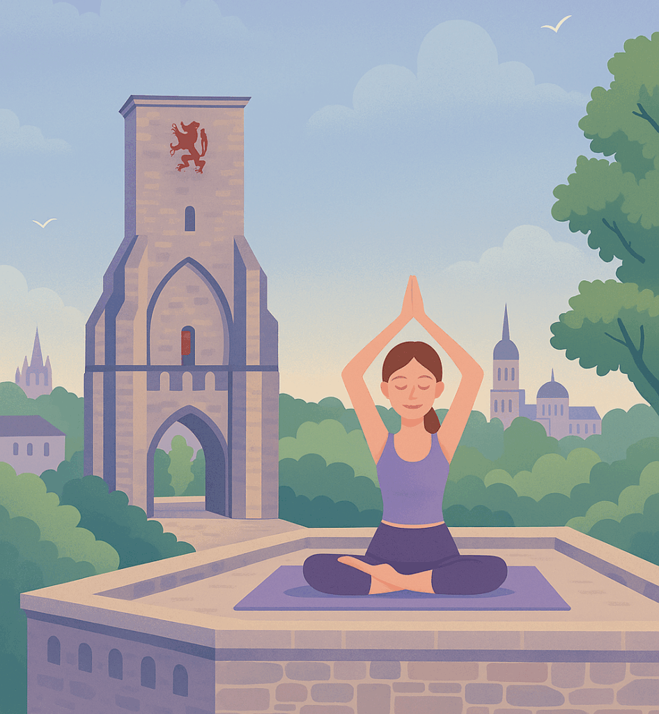 yoga & patrimoine de la ville de tours
