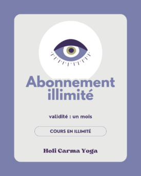 Pratique de yoga au studio Holi Carma à Tours, abonnement illimité